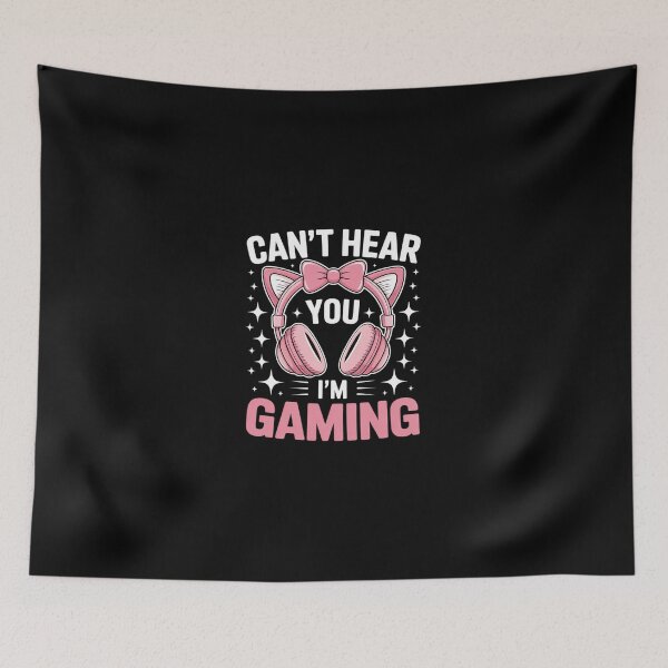 Item preview, Can't Hear You I'm Gaming Video Gamer Women Girls Teens Kids  designed and sold by dainegilbert.