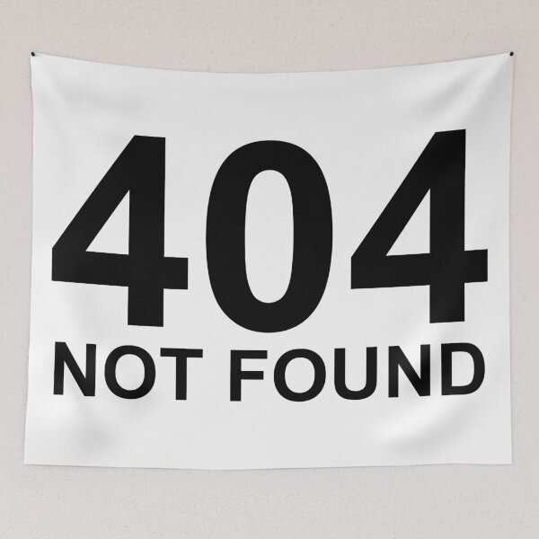 Item preview, 404 NOT FOUND designed and sold by Ursus Ink.