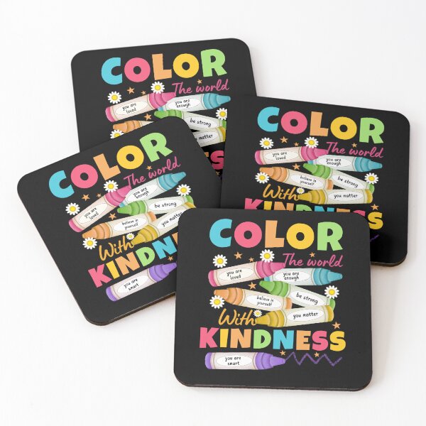 Item preview, Color the World with Kindness Crayons designed and sold by stephenflashart.