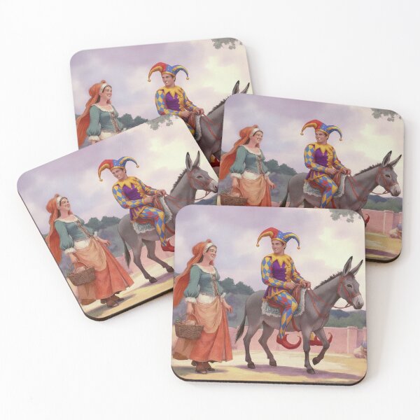 Item preview, The Girl and the Fool designed and sold by Palatinasart.