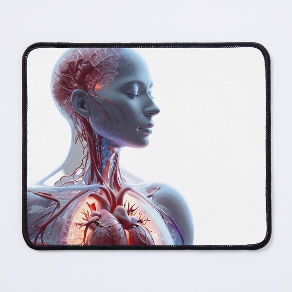 Item preview, Anatomical Human Heart 3D Render - Cardiology Medical Art designed and sold by Maldives-Art.