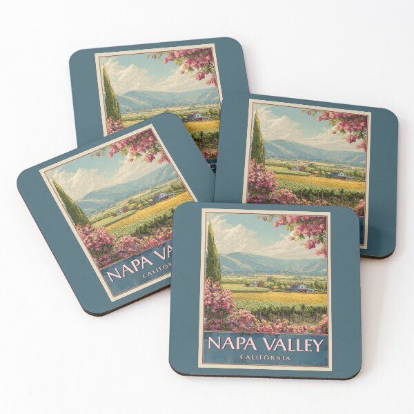 Item preview, Napa Valley California designed and sold by GoodOldVintage.