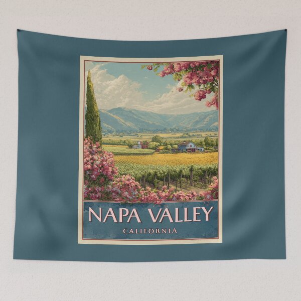 Item preview, Napa Valley California designed and sold by GoodOldVintage.