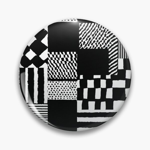 Artikelvorschau, Schwarz-Weiß-Geometrie – Visuelle Wirkung entworfen und verkauft von MidArtForge.