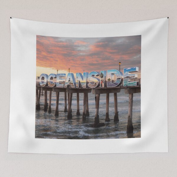 Item preview, Oceanside California Promotion Print designed and sold by Lichentroupe63.