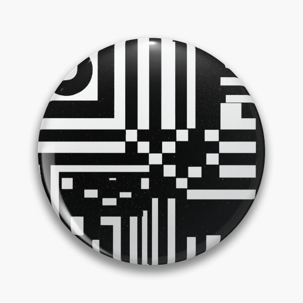 Artikelvorschau, Schwarz-Weiß-Geometrie – Visuelle Wirkung entworfen und verkauft von MidArtForge.