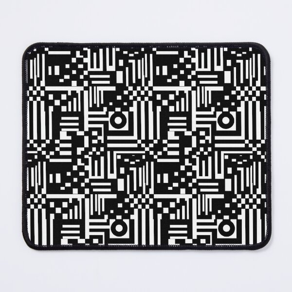Item preview, Black and White Geometry - Visual Impact designed and sold by MidArtForge.