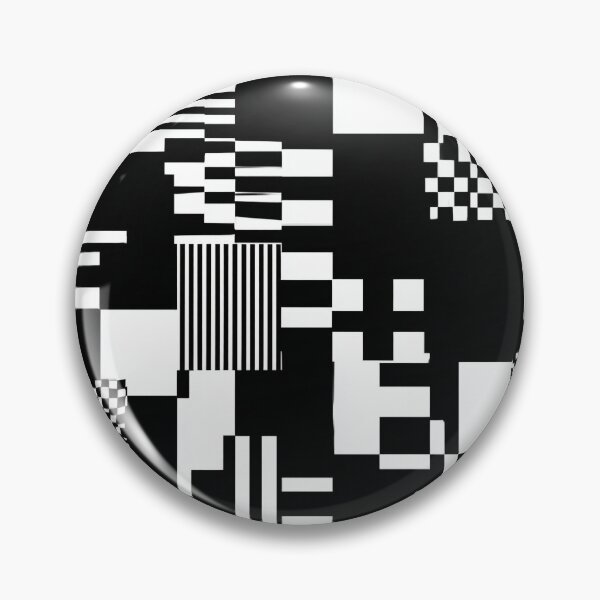 Artikelvorschau, Schwarz-Weiß-Geometrie – Visuelle Wirkung entworfen und verkauft von MidArtForge.
