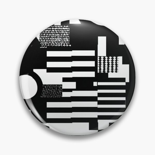 Artikelvorschau, Schwarz-Weiß-Geometrie – Visuelle Wirkung entworfen und verkauft von MidArtForge.