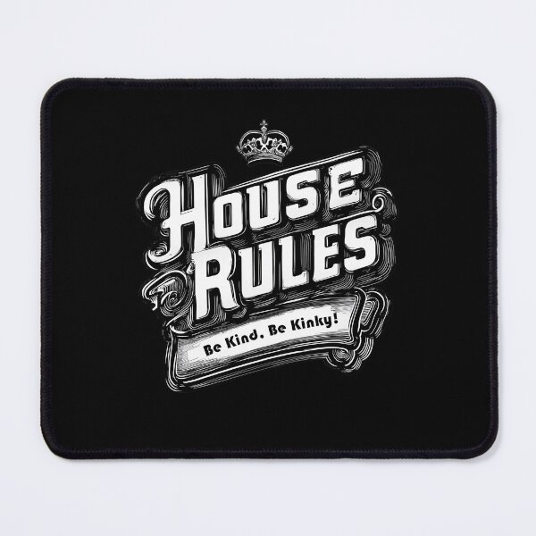 Item preview, House Rules Swinger Lifestyle Adult Culture designed and sold by Pineapple-Ink.