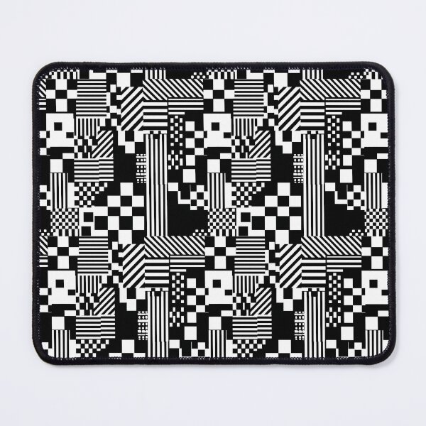 Artikelvorschau, Schwarz-Weiß-Geometrie – Visuelle Wirkung entworfen und verkauft von MidArtForge.