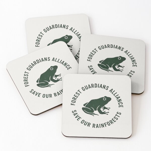 Item preview, Rainforest Advocacy Logo Featuring Frog Silhouette designed and sold by SplashTastic.