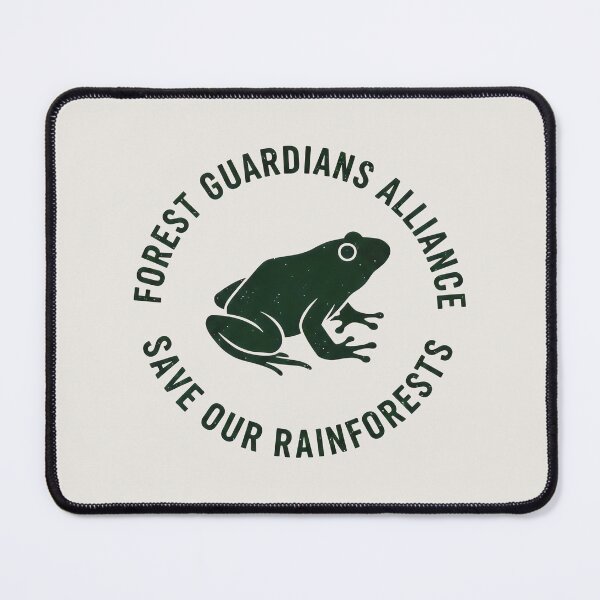 Item preview, Rainforest Advocacy Logo Featuring Frog Silhouette designed and sold by SplashTastic.