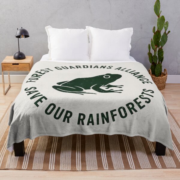 Item preview, Rainforest Advocacy Logo Featuring Frog Silhouette designed and sold by SplashTastic.