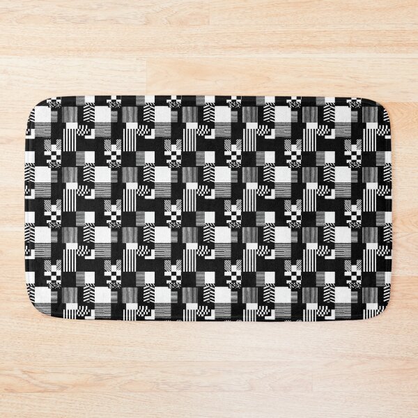 Item preview, Black and White Geometry - Visual Impact designed and sold by MidArtForge.