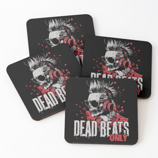 Item preview, Dead Beats Only – Cool Zombie Music Design designed and sold by drizzd.