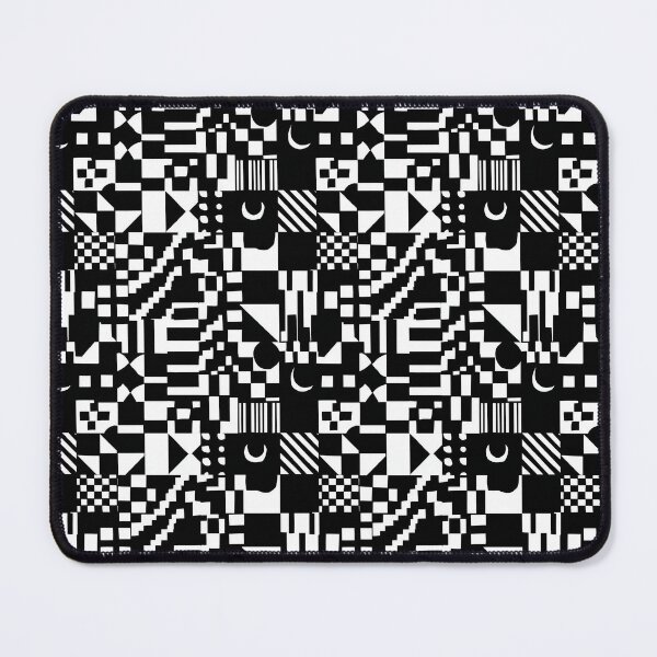 Item preview, Black and White Geometry - Visual Impact designed and sold by MidArtForge.