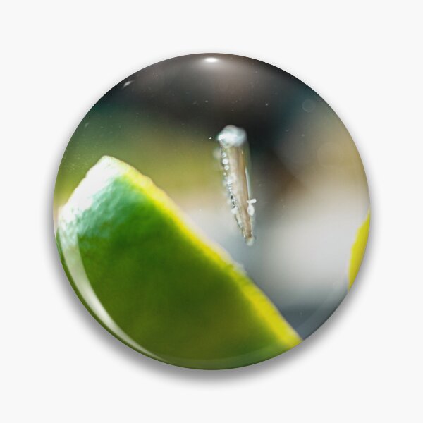 Item preview, High-Speed Shot of Sliced Lime Mid-Air - Vibrant Citrus Action designed and sold by MDB_Shop.
