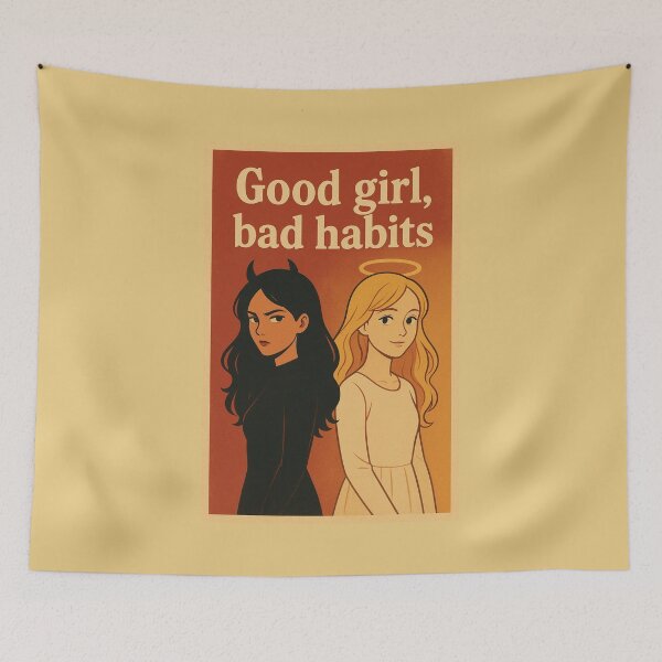 Item preview, Good Girl Bad Habits designed and sold by DesignShopAD.