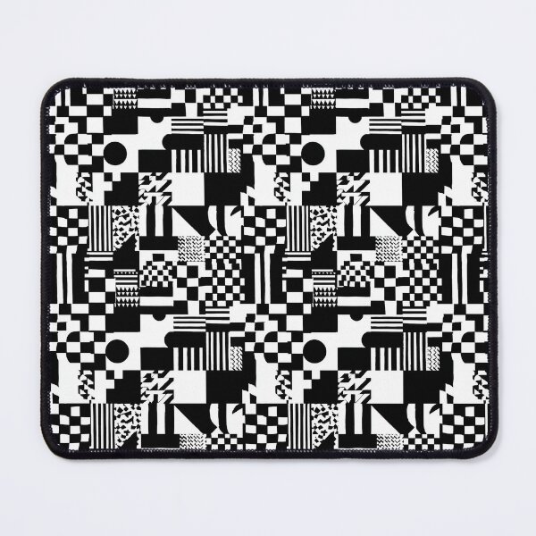 Item preview, Black and White Geometry - Visual Impact designed and sold by MidArtForge.