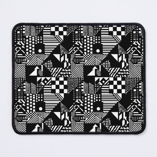 Item preview, Black and White Geometry - Visual Impact designed and sold by MidArtForge.