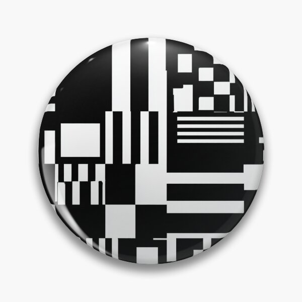 Artikelvorschau, Schwarz-Weiß-Geometrie – Visuelle Wirkung entworfen und verkauft von MidArtForge.