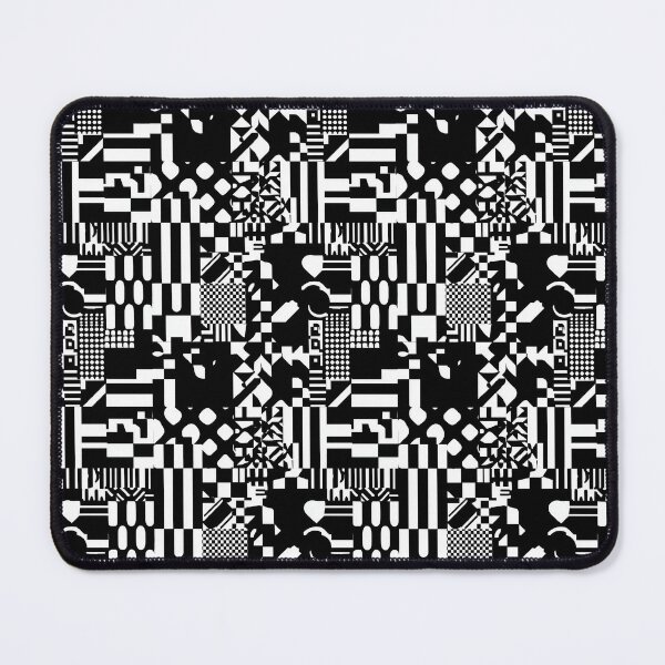 Item preview, Black and White Geometry - Visual Impact designed and sold by MidArtForge.