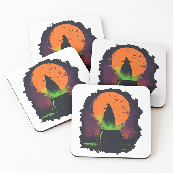 Item preview, Witching Hour – Witch under the full moon | Witch Halloween Design designed and sold by pehhappy.