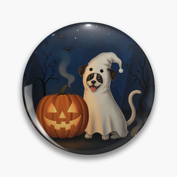 Item preview, Pumpkin Pup – Halloween Night Delight designed and sold by Whimsical Hug.