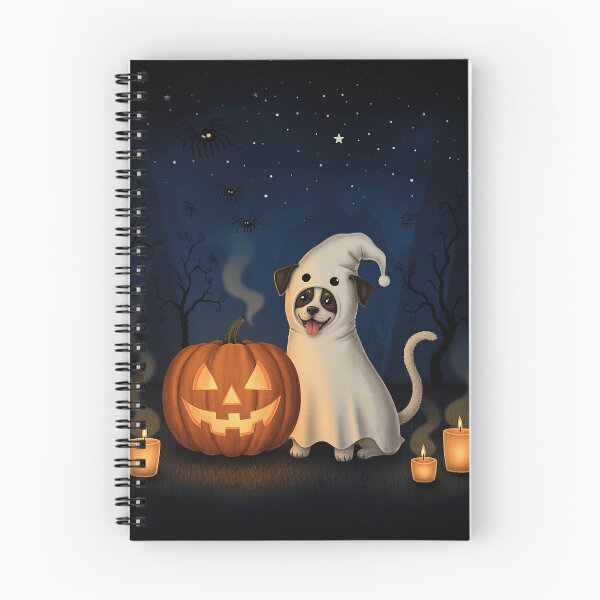 Item preview, Pumpkin Pup – Halloween Night Delight designed and sold by Whimsical Hug.