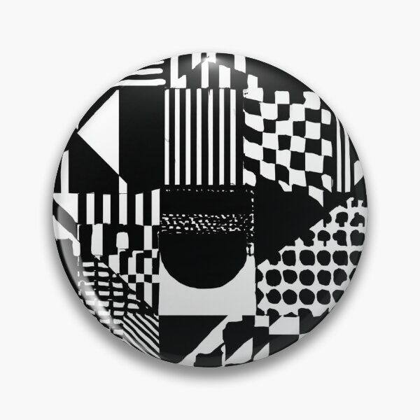 Artikelvorschau, Schwarz-Weiß-Geometrie – Visuelle Wirkung entworfen und verkauft von MidArtForge.