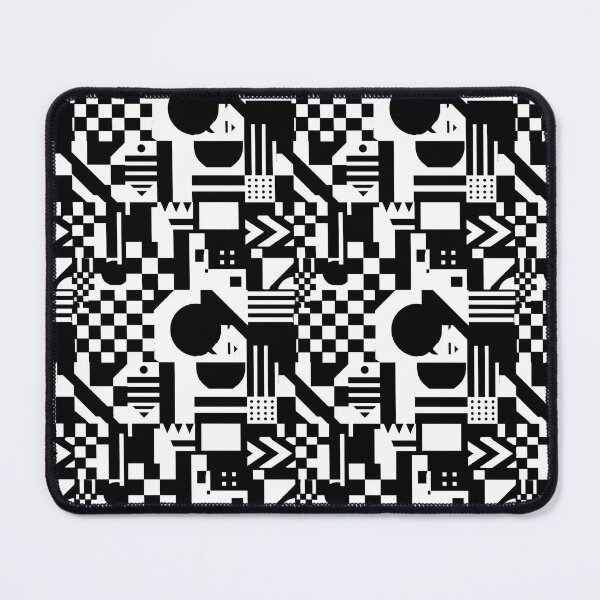Artikelvorschau, Schwarz-Weiß-Geometrie – Visuelle Wirkung entworfen und verkauft von MidArtForge.