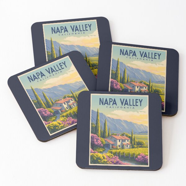 Item preview, Napa Valley California designed and sold by GoodOldVintage.