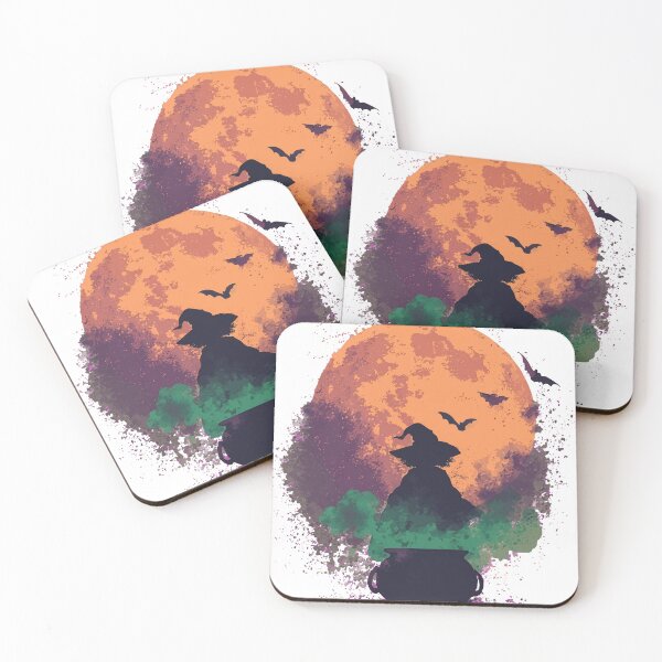Item preview, Witching Hour – Witch under the full moon | Witch Halloween Design designed and sold by pehhappy.