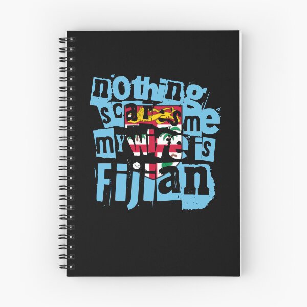 Item preview, Funny Fiji Nothing Scares Me My Wife Is Fijian designed and sold by chrisrivait.