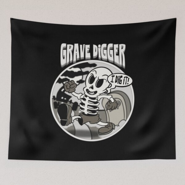 Item preview, Grave Digger designed and sold by Tameink.