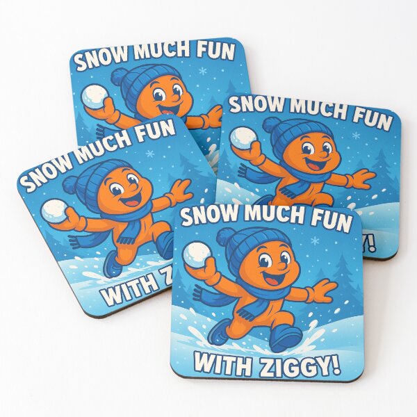 Item preview, Snow Much Fun With Ziggy – Winter Collection designed and sold by ziggyshop.