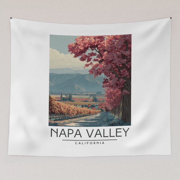 Item preview, Napa Valley California designed and sold by GoodOldVintage.