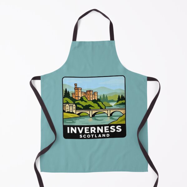 Item preview, Inverness, Scotland - Highland Castle River designed and sold by Myra365Art.