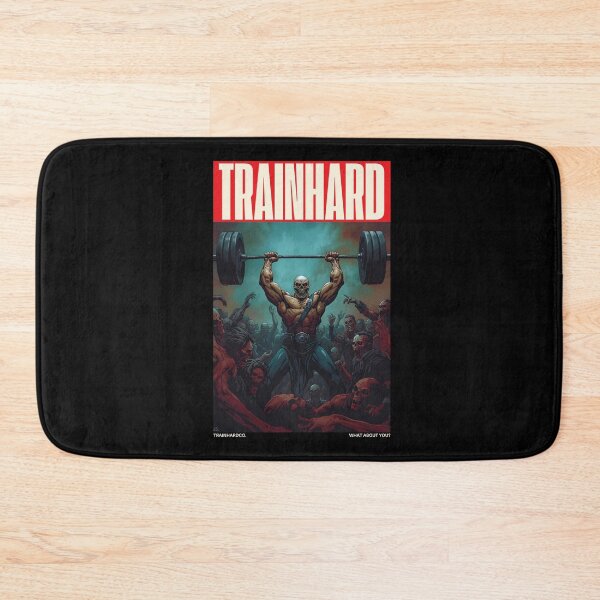 Item preview, TrainHard Skullman Bloodlift Edition – Horror Gym Halloween Workout Tee designed and sold by TrainHardCo.