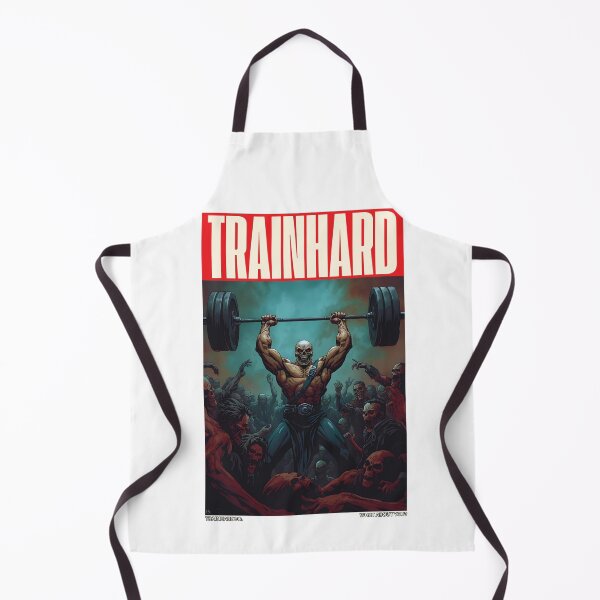 Item preview, TrainHard Skullman Bloodlift Edition – Horror Gym Halloween Workout Tee designed and sold by TrainHardCo.