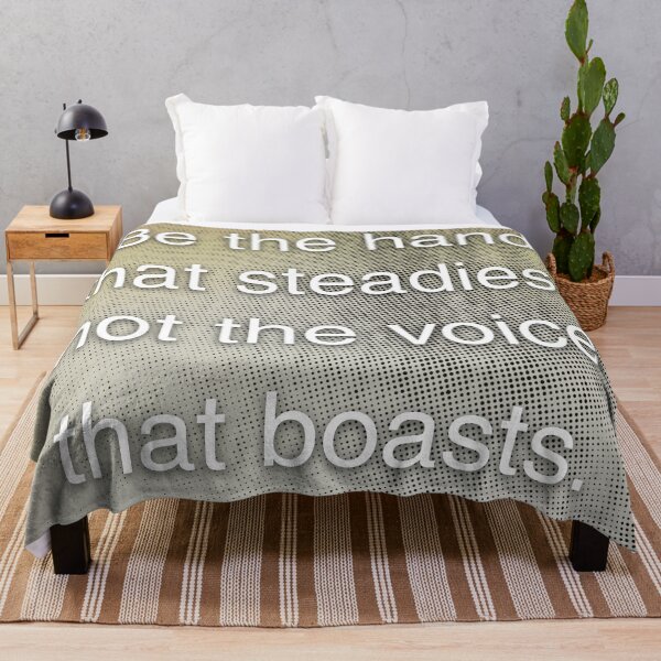 Item preview, Be the hand that steadies, not the voice that boast. designed and sold by vagar.