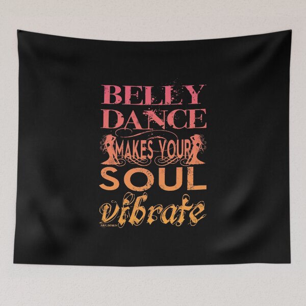 Item preview, bellydance makes your soul vibrate designed and sold by Anna R. Carrino.