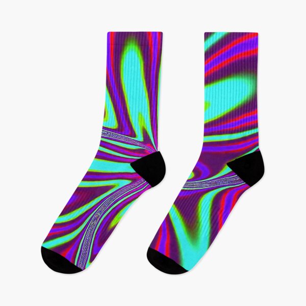 Item preview,  Hypnotic Neon Swirl - Psychedelic Colors in Motion  Shapes Mania designed and sold by Shapes-Mania.