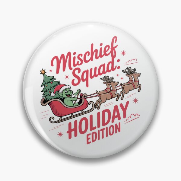 Item preview, Funny Goblin Christmas Squad Retro Holiday Humor Apparel designed and sold by chattsuede.