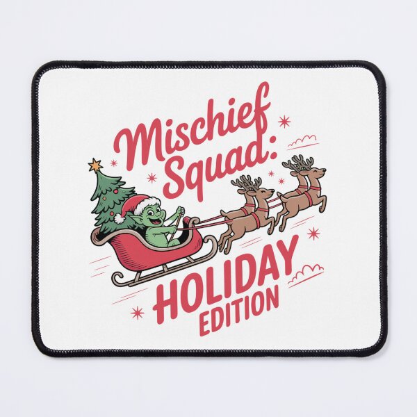 Item preview, Funny Goblin Christmas Squad Retro Holiday Humor Apparel designed and sold by chattsuede.