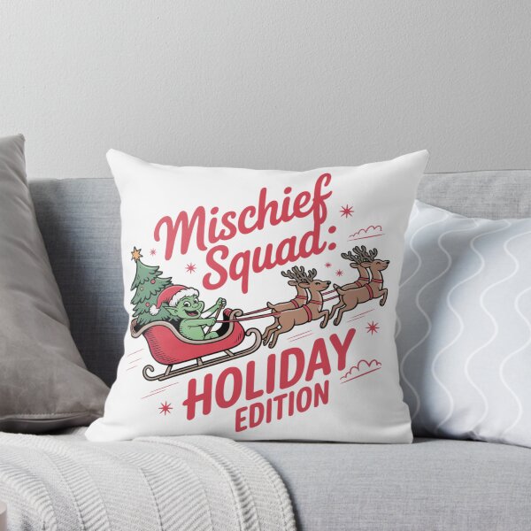Item preview, Funny Goblin Christmas Squad Retro Holiday Humor Apparel designed and sold by chattsuede.