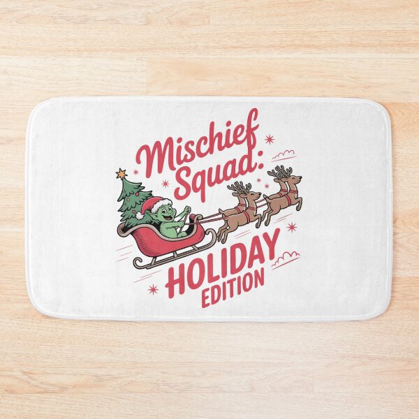 Item preview, Funny Goblin Christmas Squad Retro Holiday Humor Apparel designed and sold by chattsuede.
