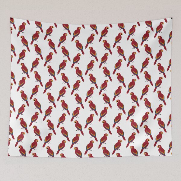 Item preview, Parrots on white designed and sold by reneesillus.