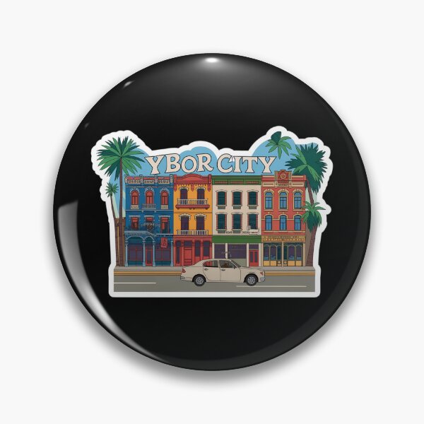 Item preview, Ybor City Florida  – Vibrant Street Art of Historic Tampa Neighborhood designed and sold by VividOrganica.